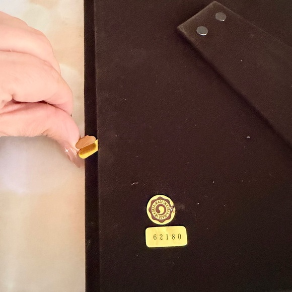 Art Deco brass and silver Dual-Tone Picture Frame vintage - Picture 4 of 5